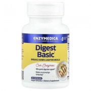 Enzymedica, Digest Basic,  Рослинні ферменти, 30 капсул